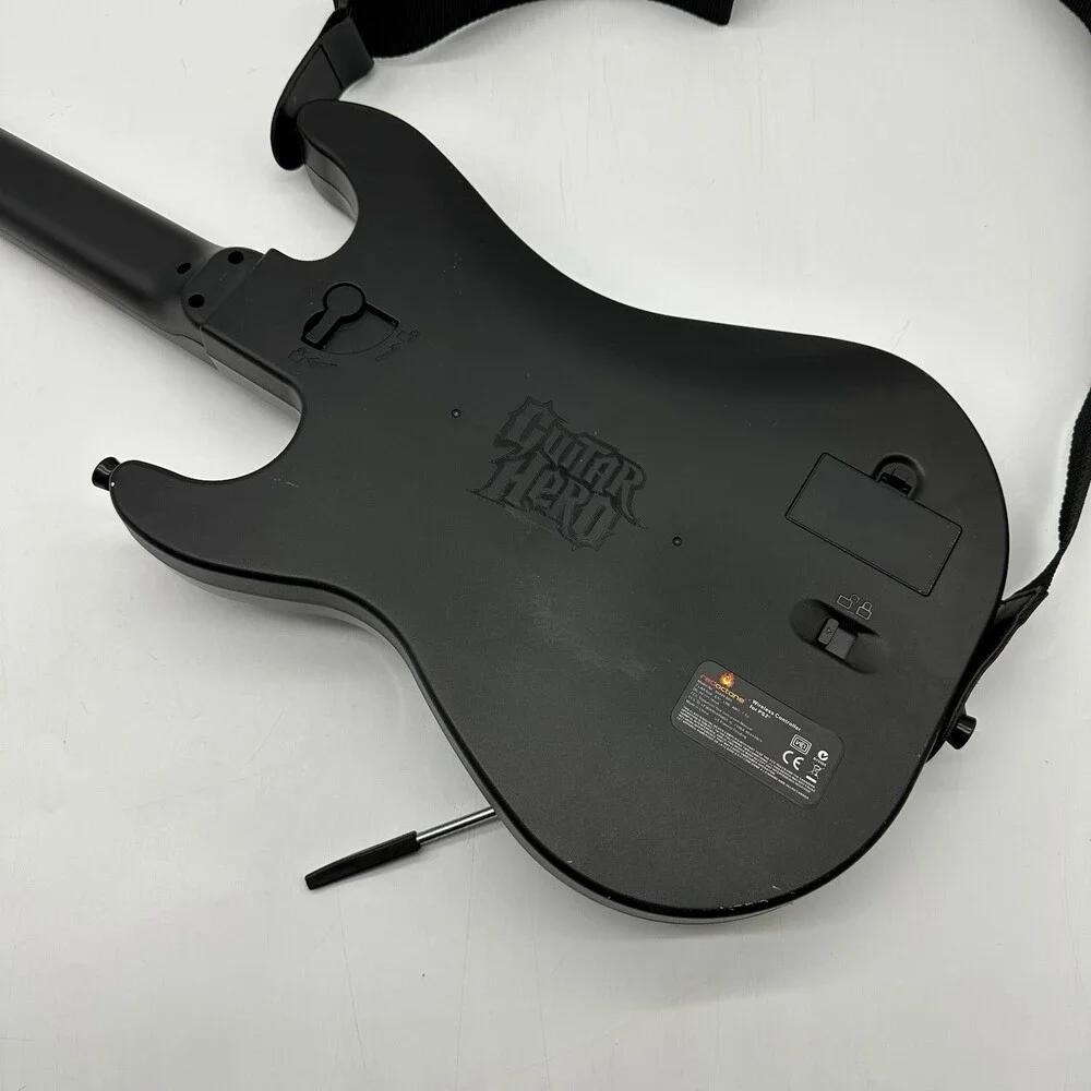 Guitar Hero PS2 Wireless Red Octane Sunburst Controller #95449.805 - No Dongle!